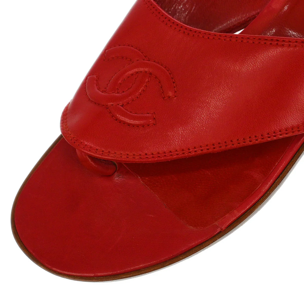 Chanel * Mule Sandals Shoes #36 - Image 5