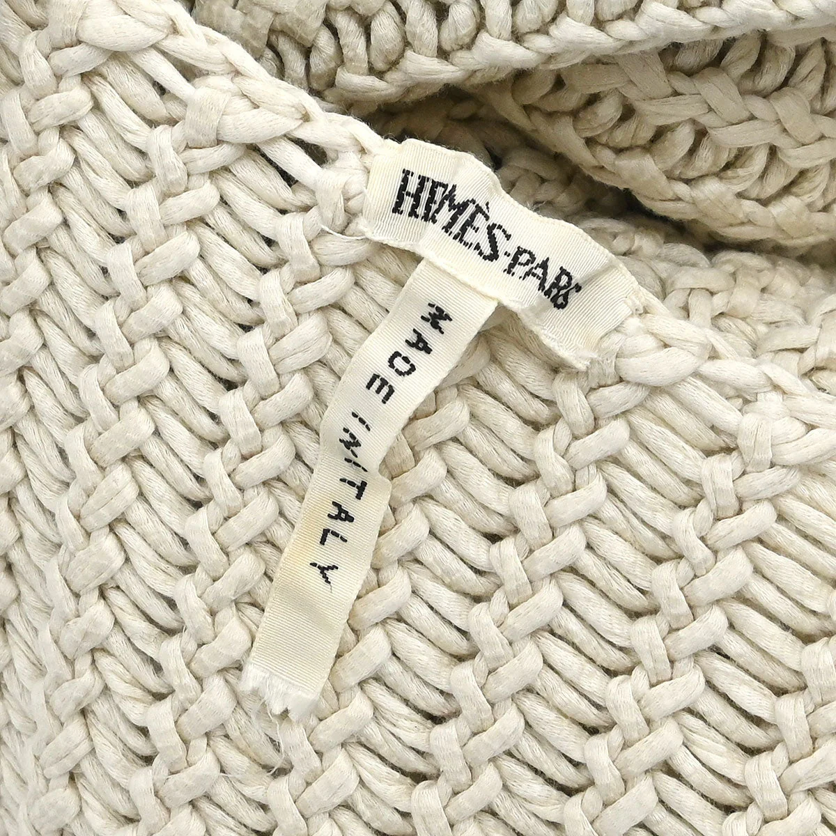 Hermes Sweater Top White #M - Image 8