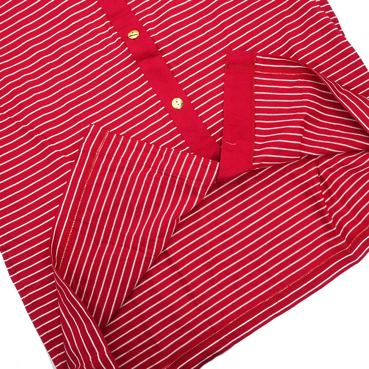 Yves Saint Laurent Short Sleeve Top Red #M - Image 7