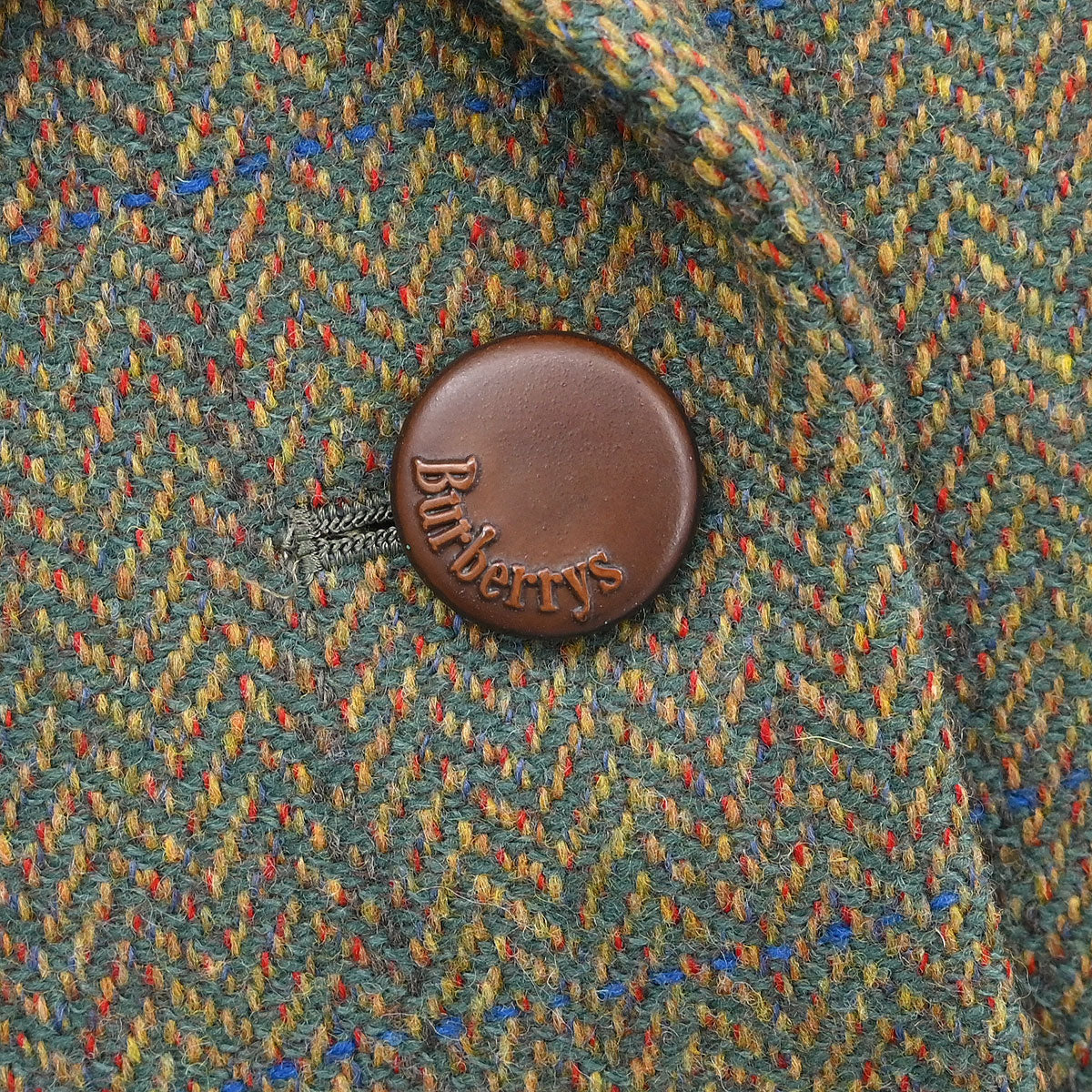 Burberrys Single Breasted Jacket Dark Green #36–38 - Image 4