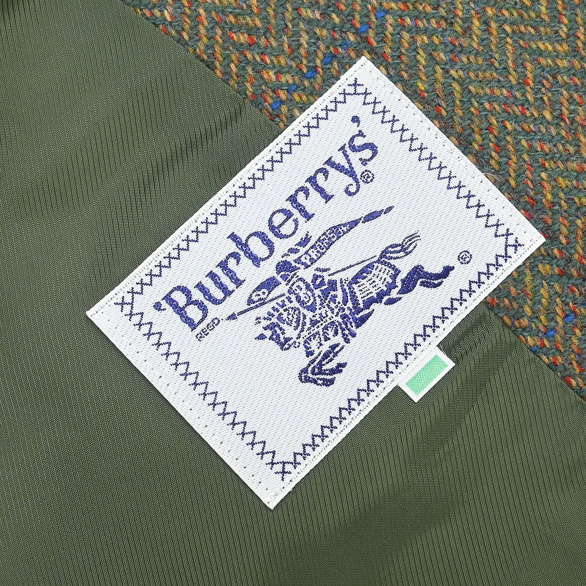 Burberrys Single Breasted Jacket Dark Green #36–38 - Image 8