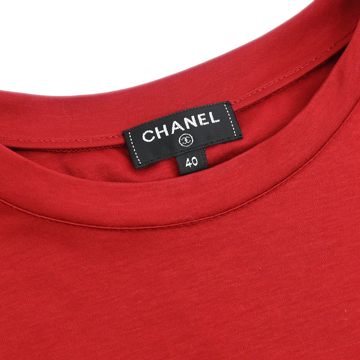 Chanel 2017-2018 T-shirt Bordeaux #40 - Image 5