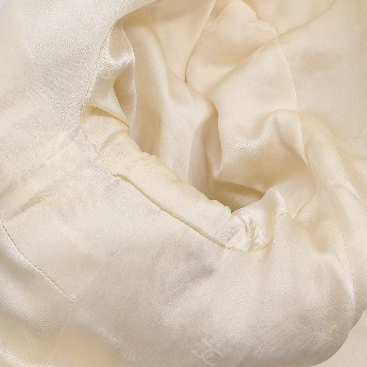 Chanel 1995 Single Breasted Collarless Jacket White #40 - Image 8