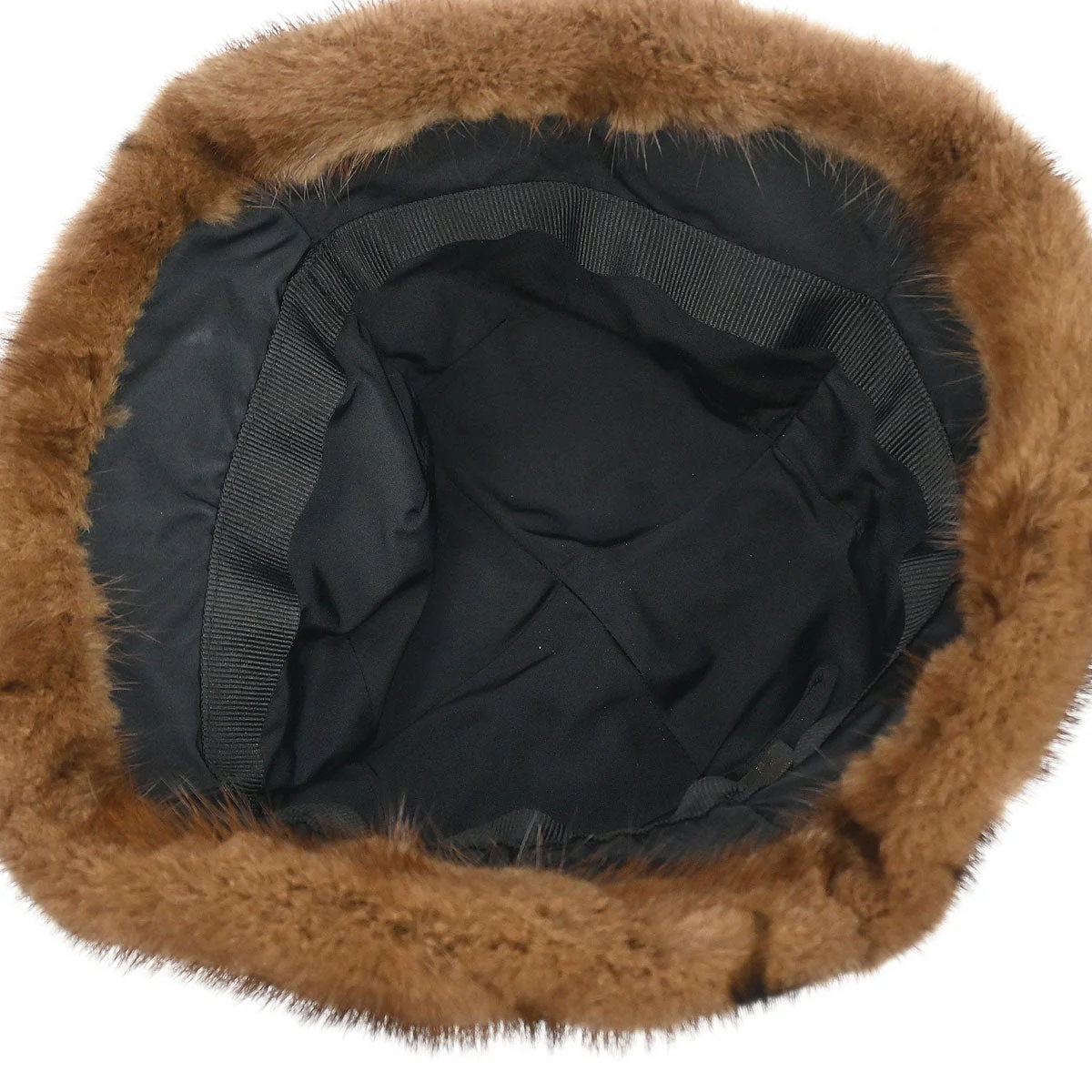Louis Vuitton * Monogram Mink Vison Hat M74219 #S Small Good - Image 3