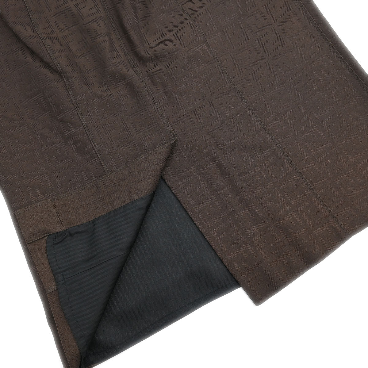 Fendi Zucca Skirt Brown #38 - Image 3