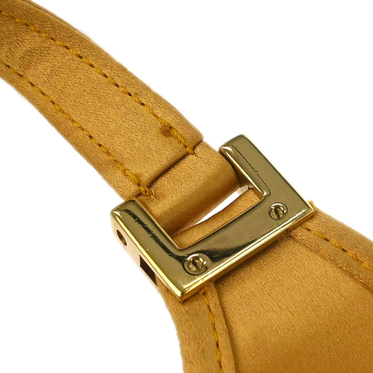 Gucci Gold Satin Mini Jackie Handbag - Image 12