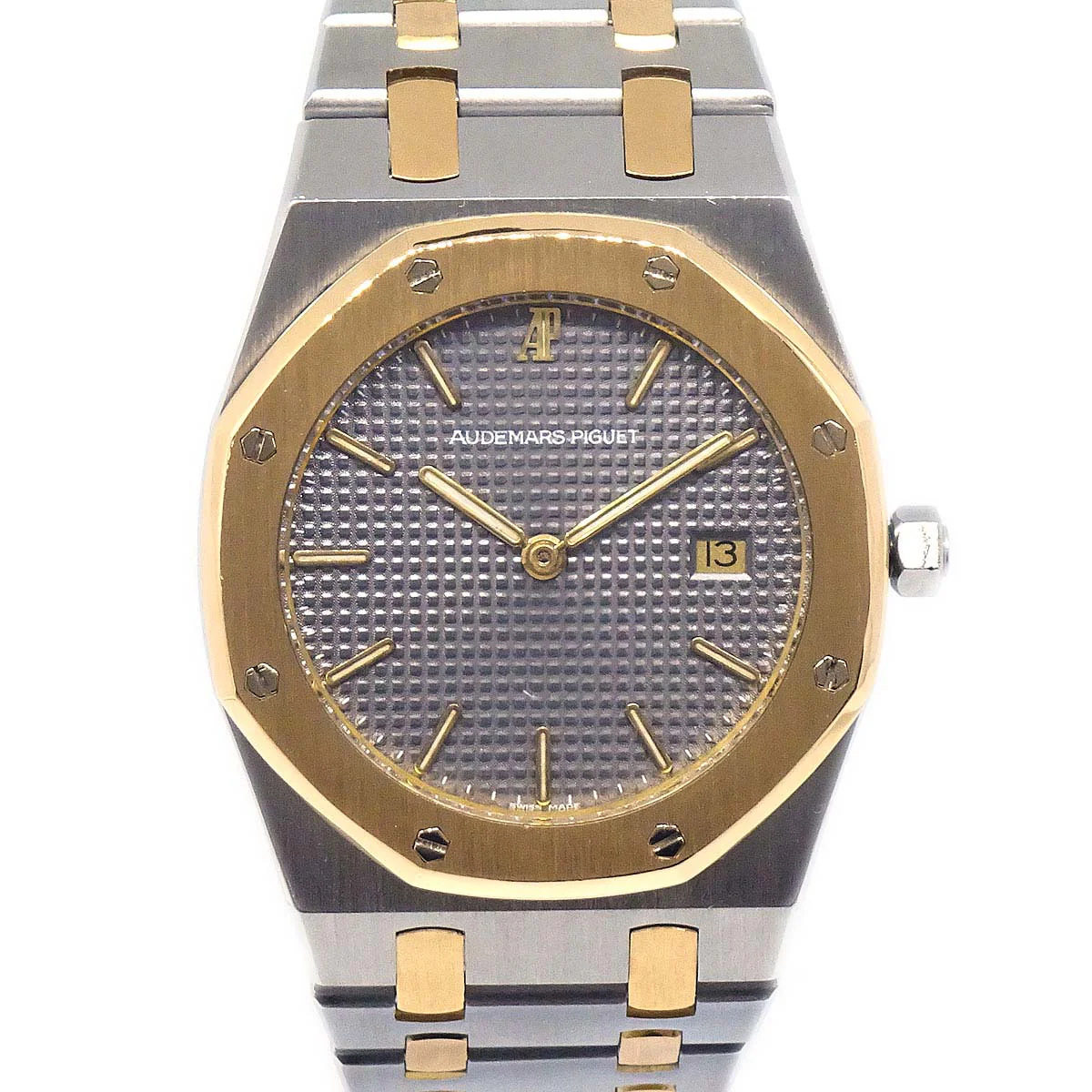 Audemars Piguet Royal Oak Ref.56143SA Quartz Watch SS 18KYG
