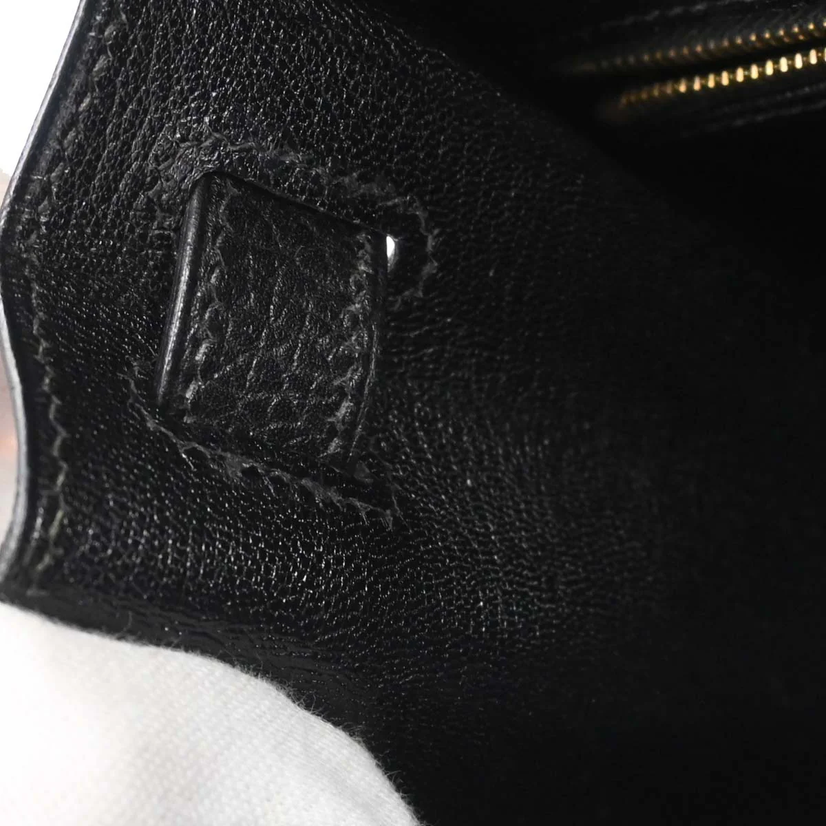 Hermes Black Ardennes Kelly 28 Sellier 2way Shoulder Handbag - Image 16