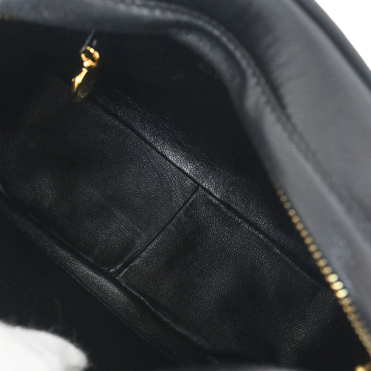 Chanel 1994-1996 Black Lambskin Camera Bag Mini - Image 17