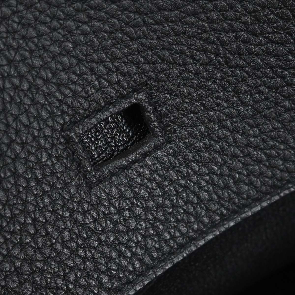 Hermes Black Taurillon Clemence Birkin 40 Handbag - Image 13