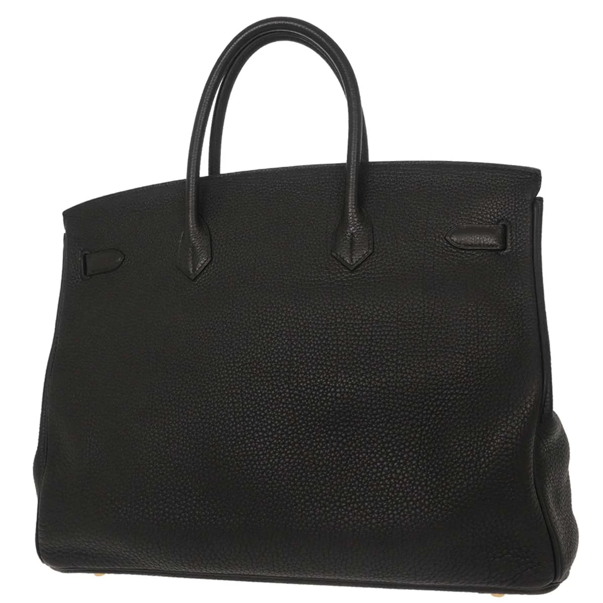 Hermes Black Taurillon Clemence Birkin 40 Handbag - Image 2