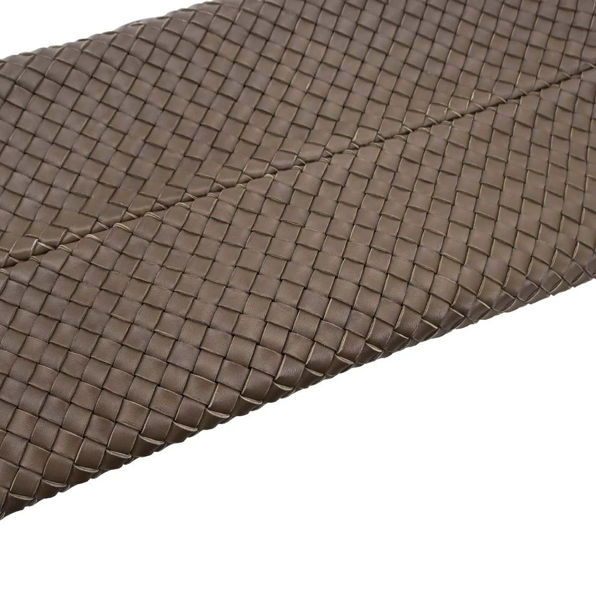 Bottega Veneta Brown Leather Intrecciato Tote Bag - Image 6