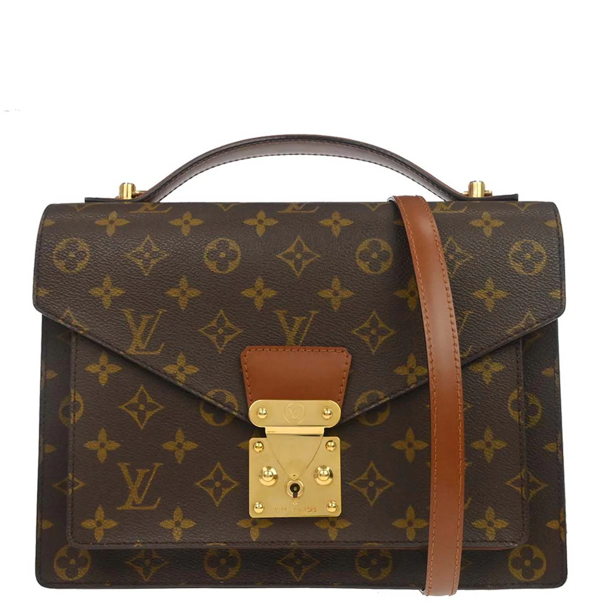 Louis Vuitton Monogram Monceau 28 Business 2way Shoulder Handbag M51185