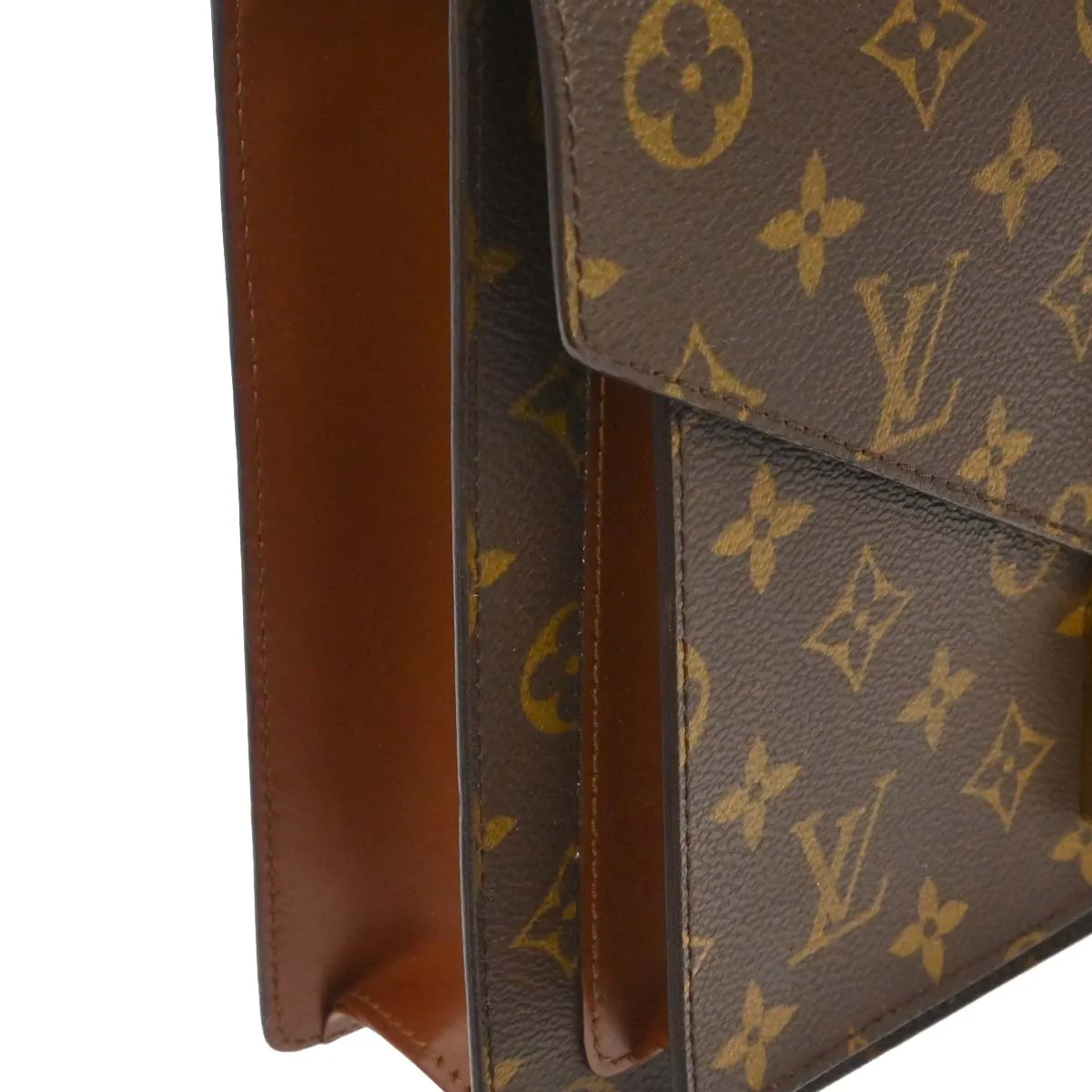 Louis Vuitton Monogram Monceau 28 Business 2way Shoulder Handbag M51185 - Image 3