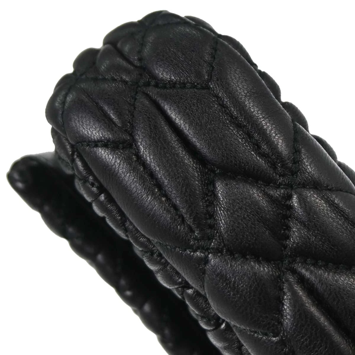 Miu Miu Black Lambskin Nappa Crystal Handbag - Image 7