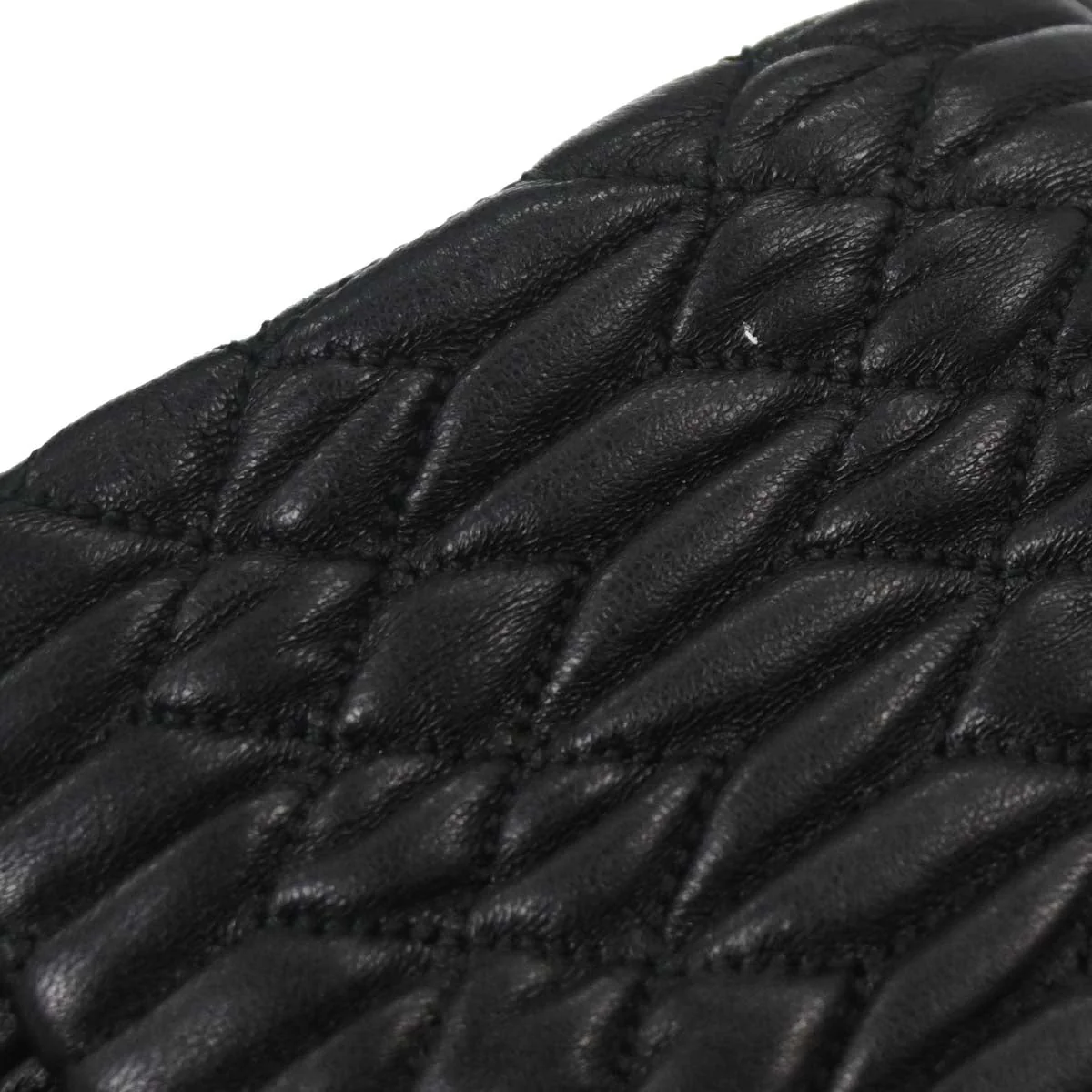 Miu Miu Black Lambskin Nappa Crystal Handbag - Image 9