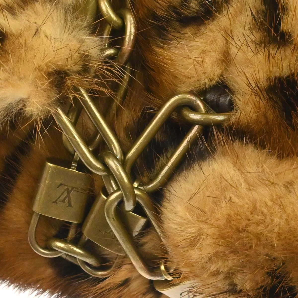 Louis Vuitton * Monogram Mink Mini Papillon Handbag - Image 4