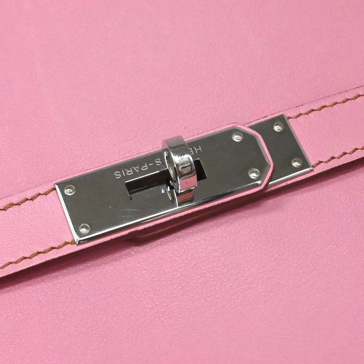 Hermes Pink Swift Jypsiere 28 Shoulder Bag - Image 15