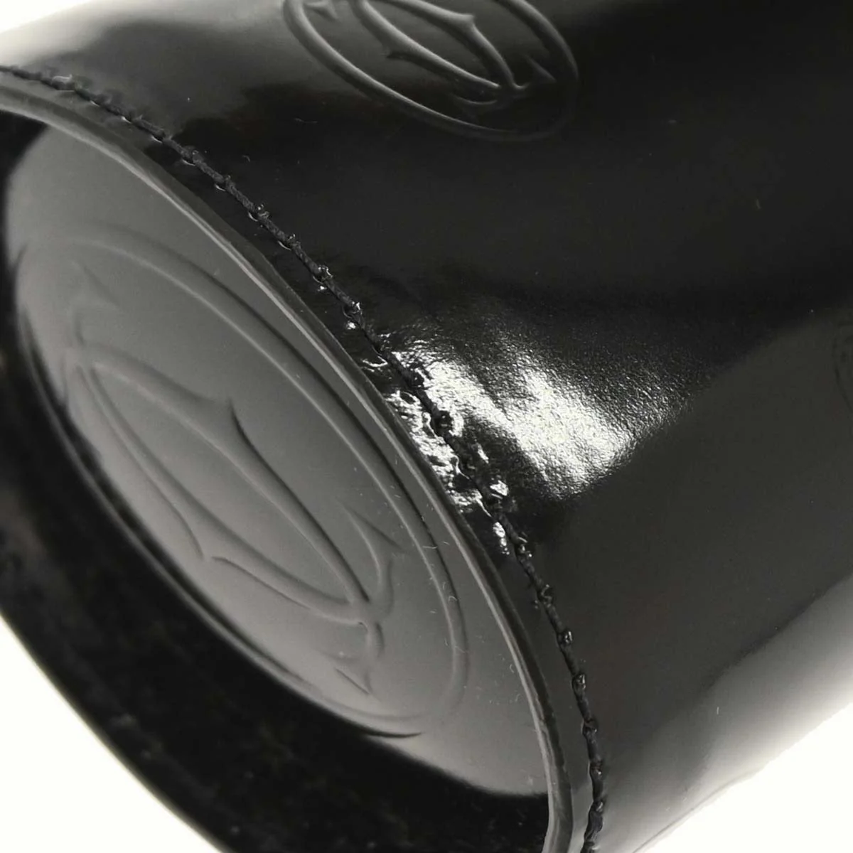 Cartier Black Happy Birthday Accessory Pouch Pen Case - Image 3