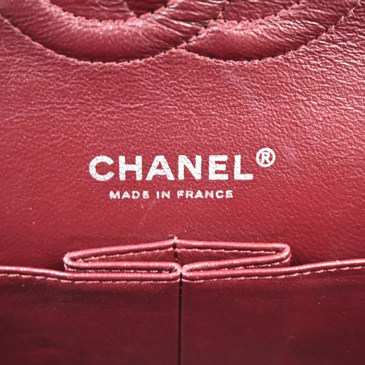 Chanel 2014 Black Caviar Skin Medium Classic Double Flap Shoulder Bag - Image 19