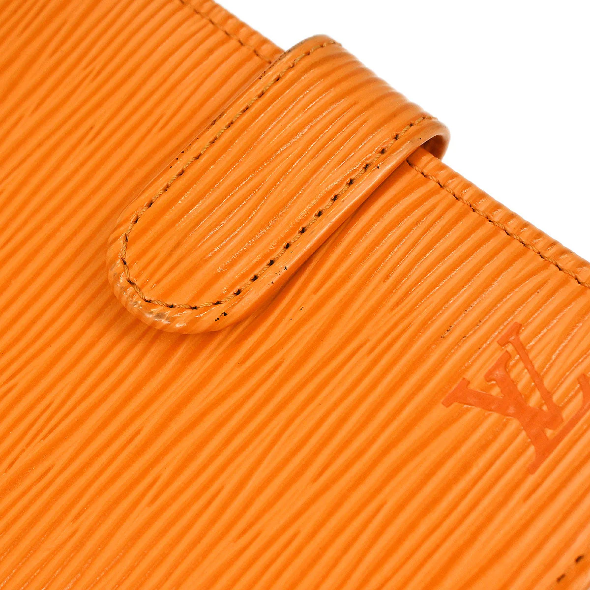 Louis Vuitton 2003 Orange Epi Porte Vie Compact Wallet M6355H - Image 5