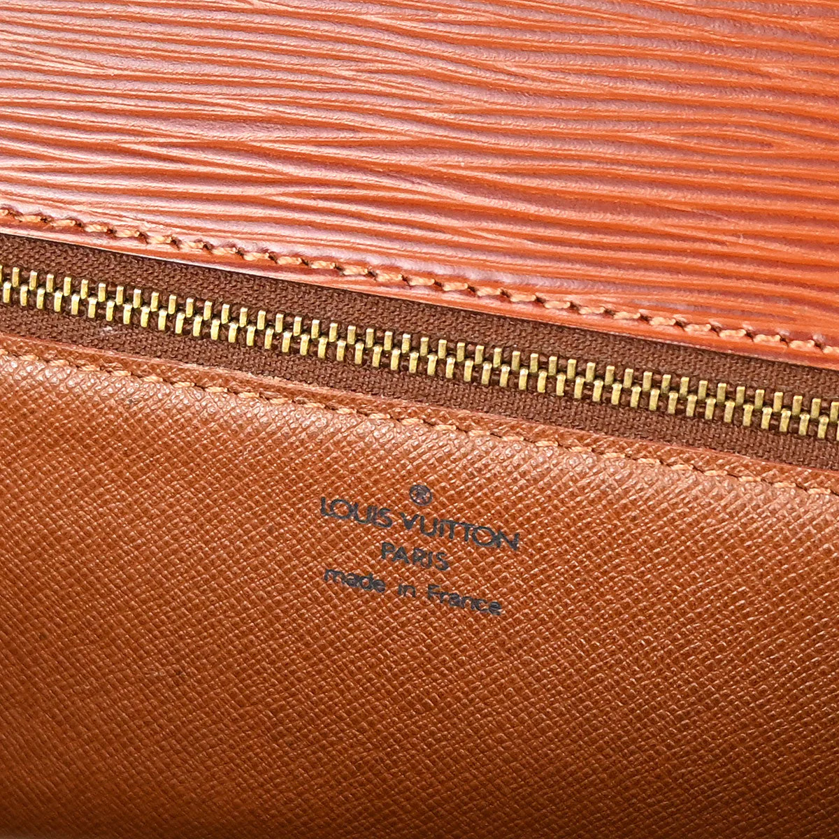 Louis Vuitton Brown Epi Monceau 28 2way Shoulder Handbag M52123 - Image 16