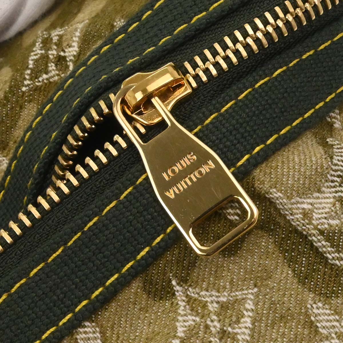 Louis Vuitton Green Monogramouflage Denim Jasmine Handbag M95772 - Image 16
