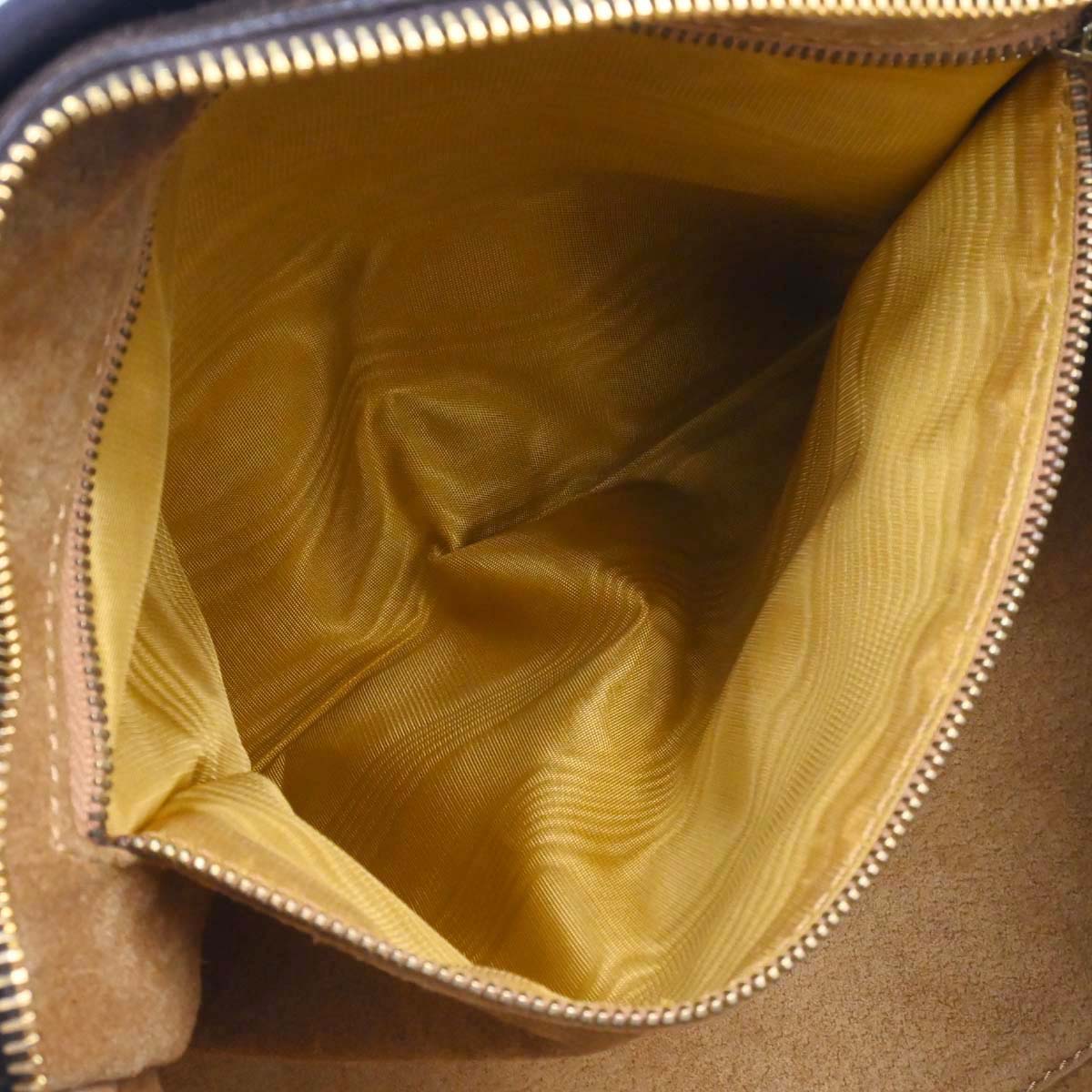 Loewe Brown Suede Embossed Leather Amazona 32 Handbag - Image 20