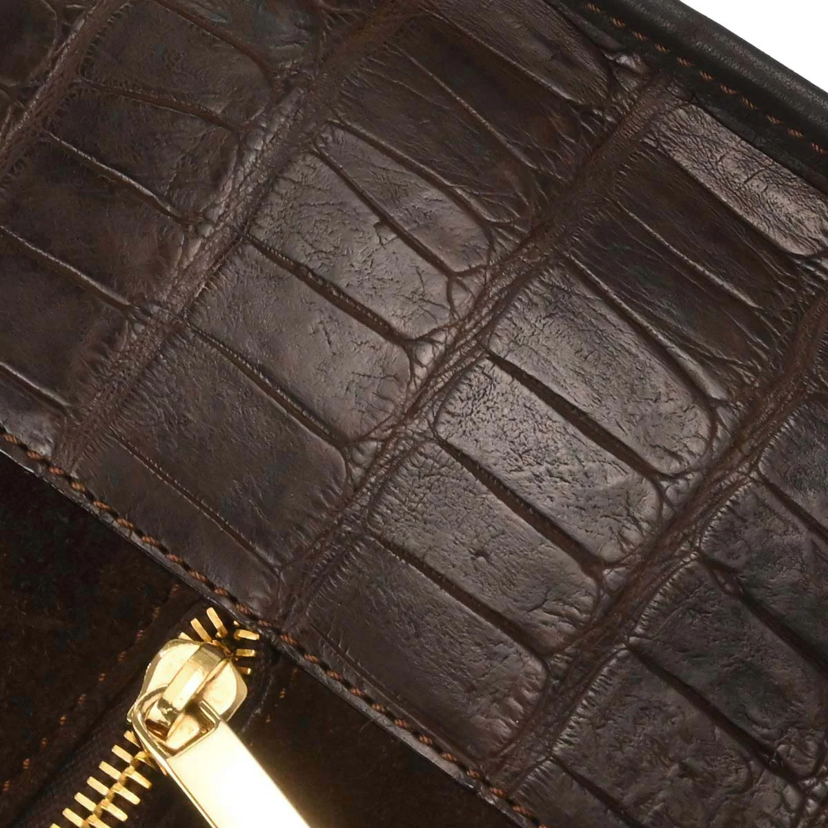 Loewe Brown Suede Embossed Leather Amazona 32 Handbag - Image 8