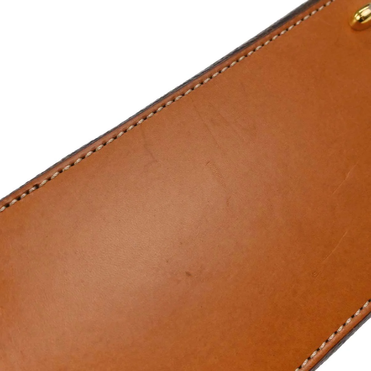 Celine Brown PVC Macadam 2way Shoulder Handbag - Image 6