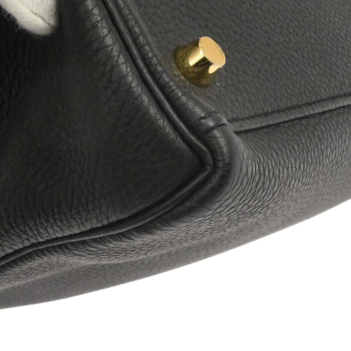 Hermes Black Togo Kelly 28 Retourne 2way Shoulder Handbag - Image 7