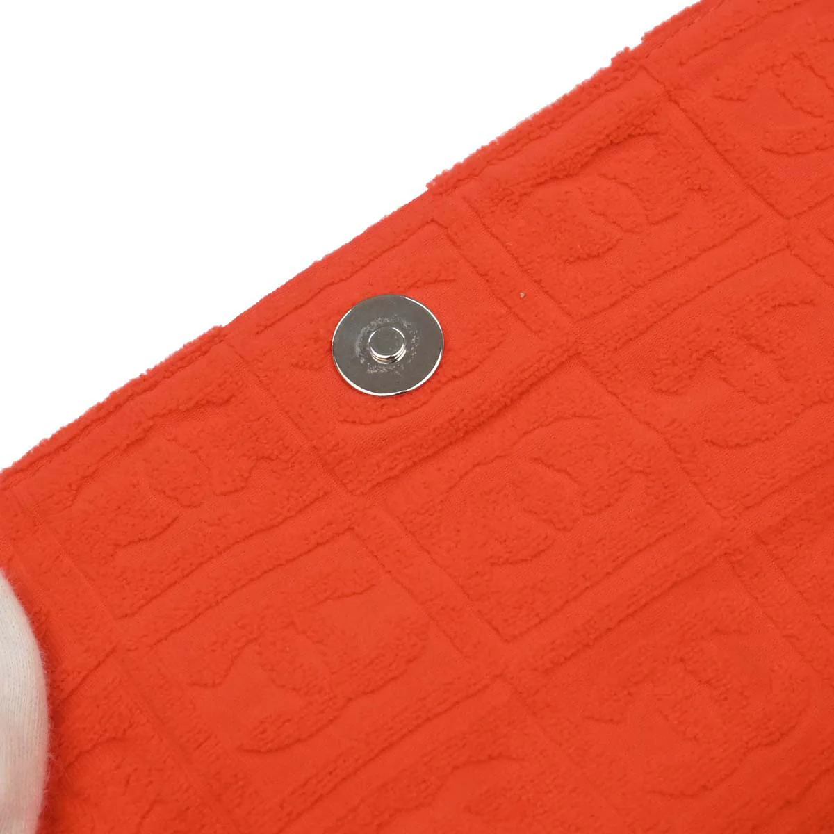 Chanel Orange Cotton Sport Line Handbag - Image 12