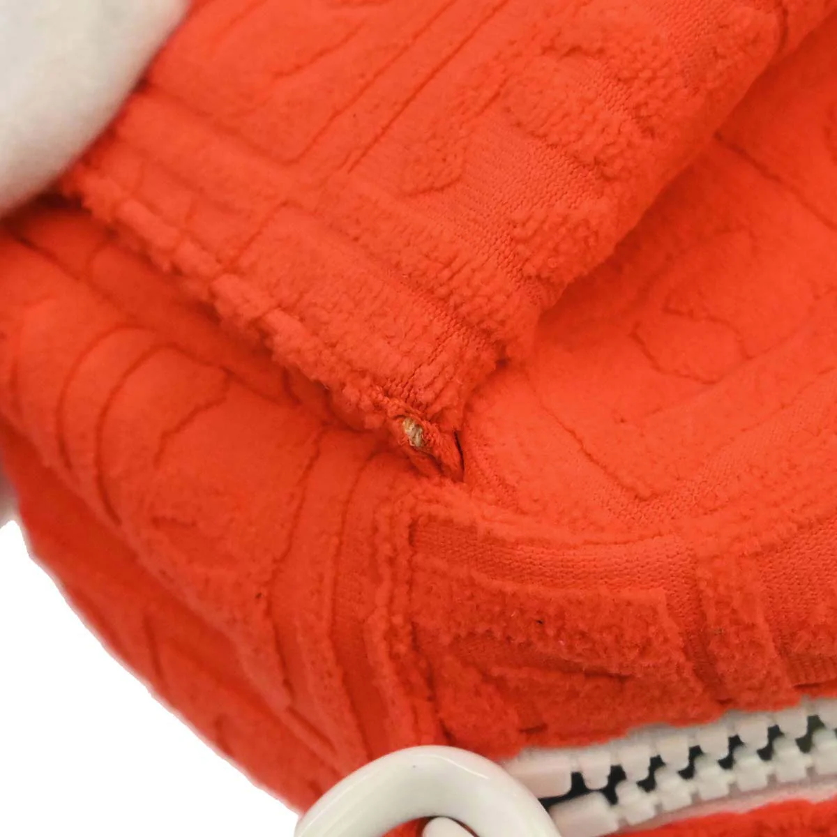 Chanel Orange Cotton Sport Line Handbag - Image 15