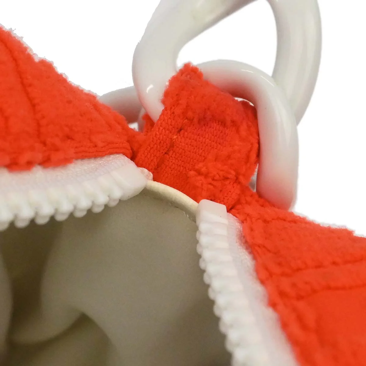 Chanel Orange Cotton Sport Line Handbag - Image 19
