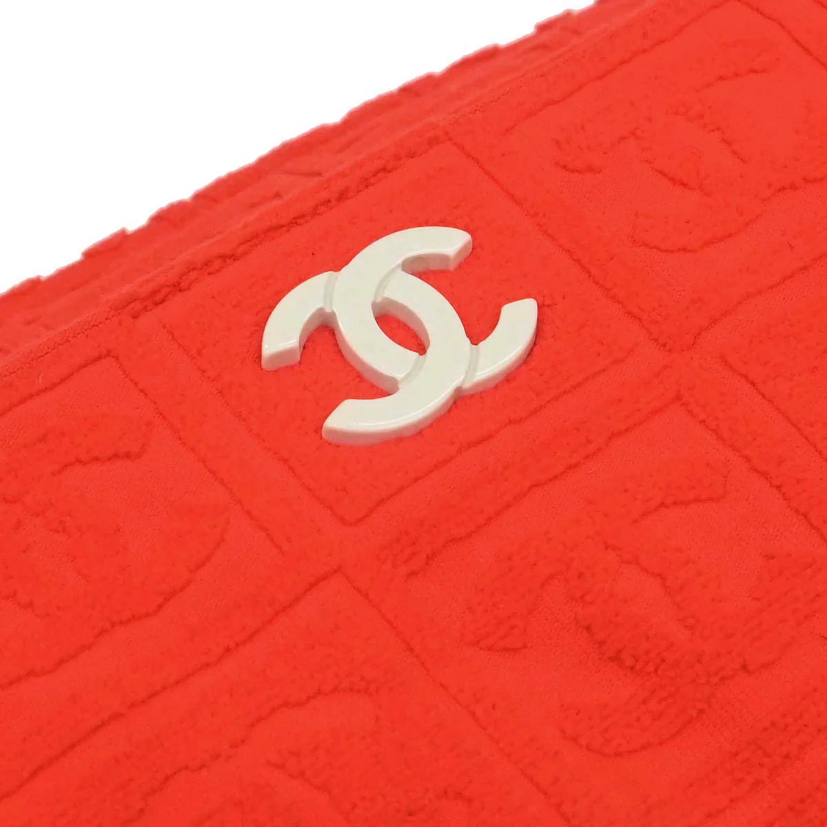 Chanel Orange Cotton Sport Line Handbag - Image 8