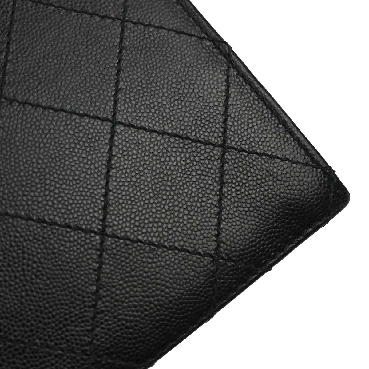 Chanel Black Caviar Skin Handbag - Image 13