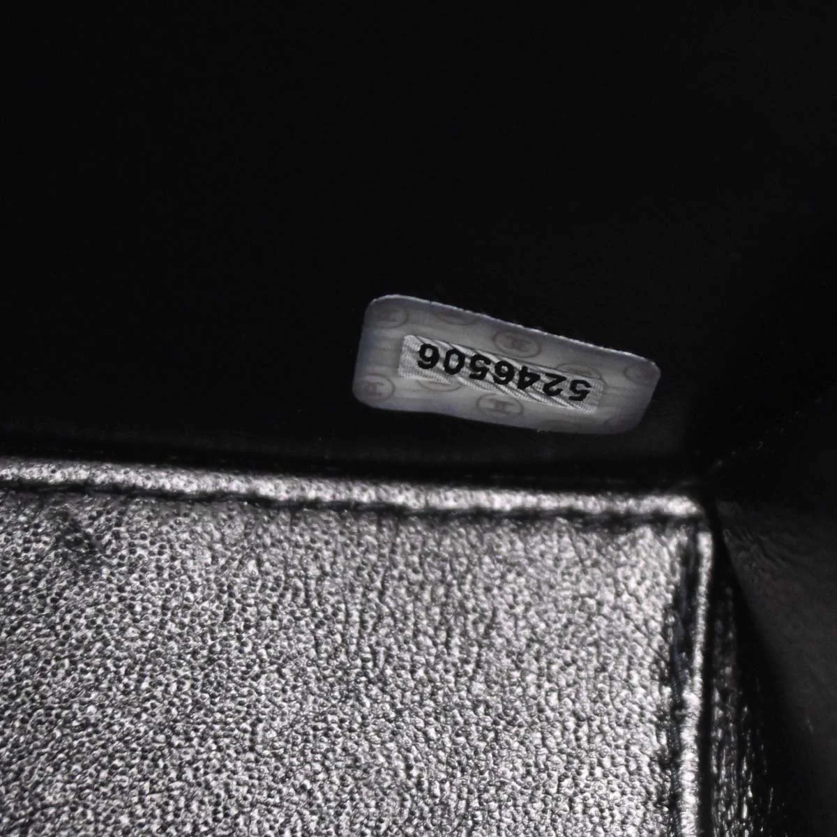 Chanel Black Caviar Skin Handbag - Image 21