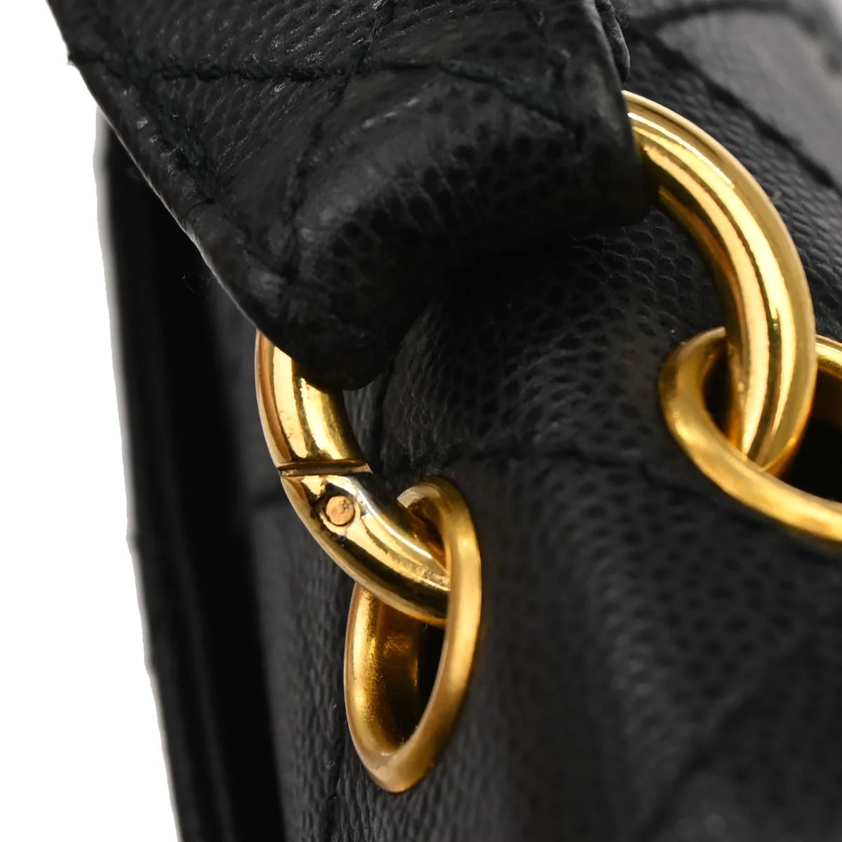 Chanel Black Caviar Skin Handbag - Image 22