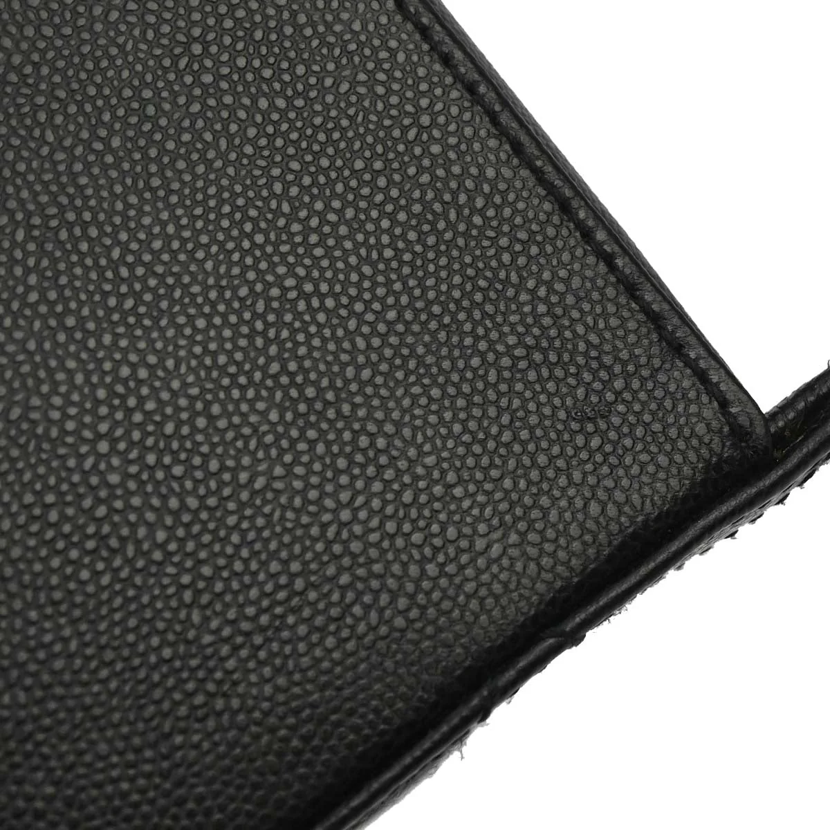 Chanel Black Caviar Skin Handbag - Image 4