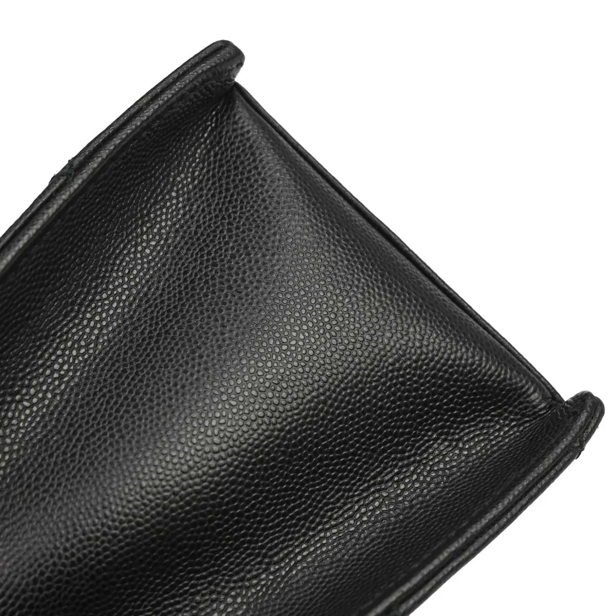 Chanel Black Caviar Skin Handbag - Image 6