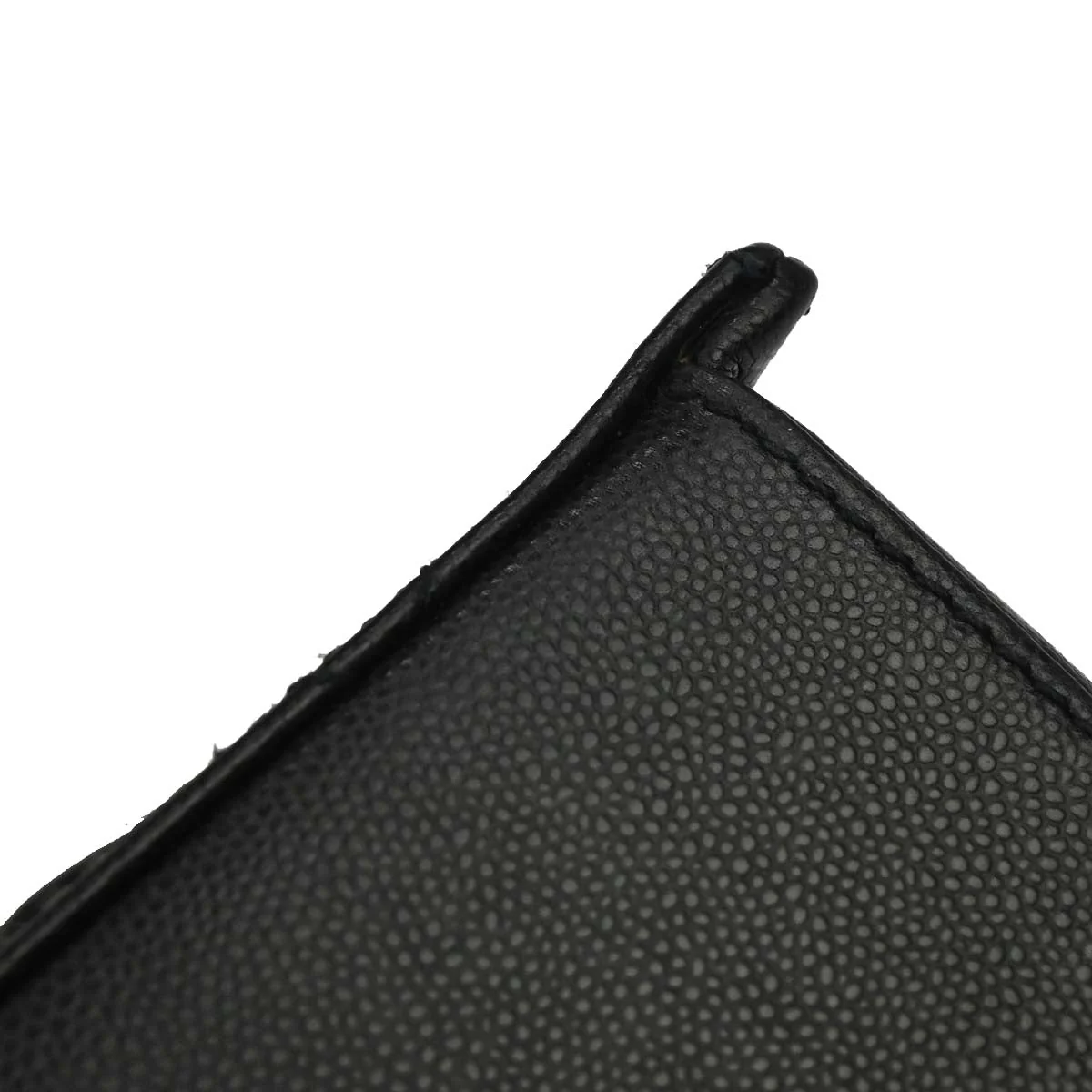 Chanel Black Caviar Skin Handbag - Image 7