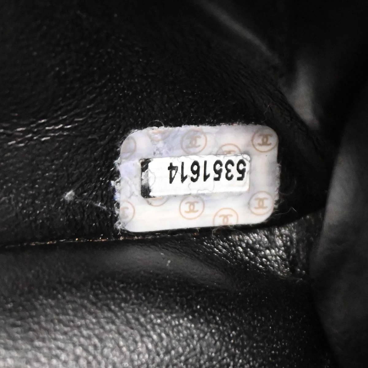 Chanel Black Lambskin Acrylic Chain Straight Flap Handbag - Image 21