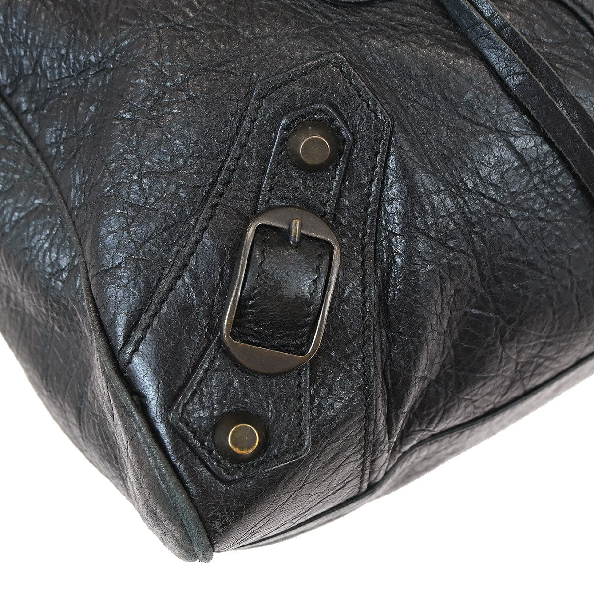 Balenciaga Black The Twiggy 2way Shoulder Handbag - Image 11