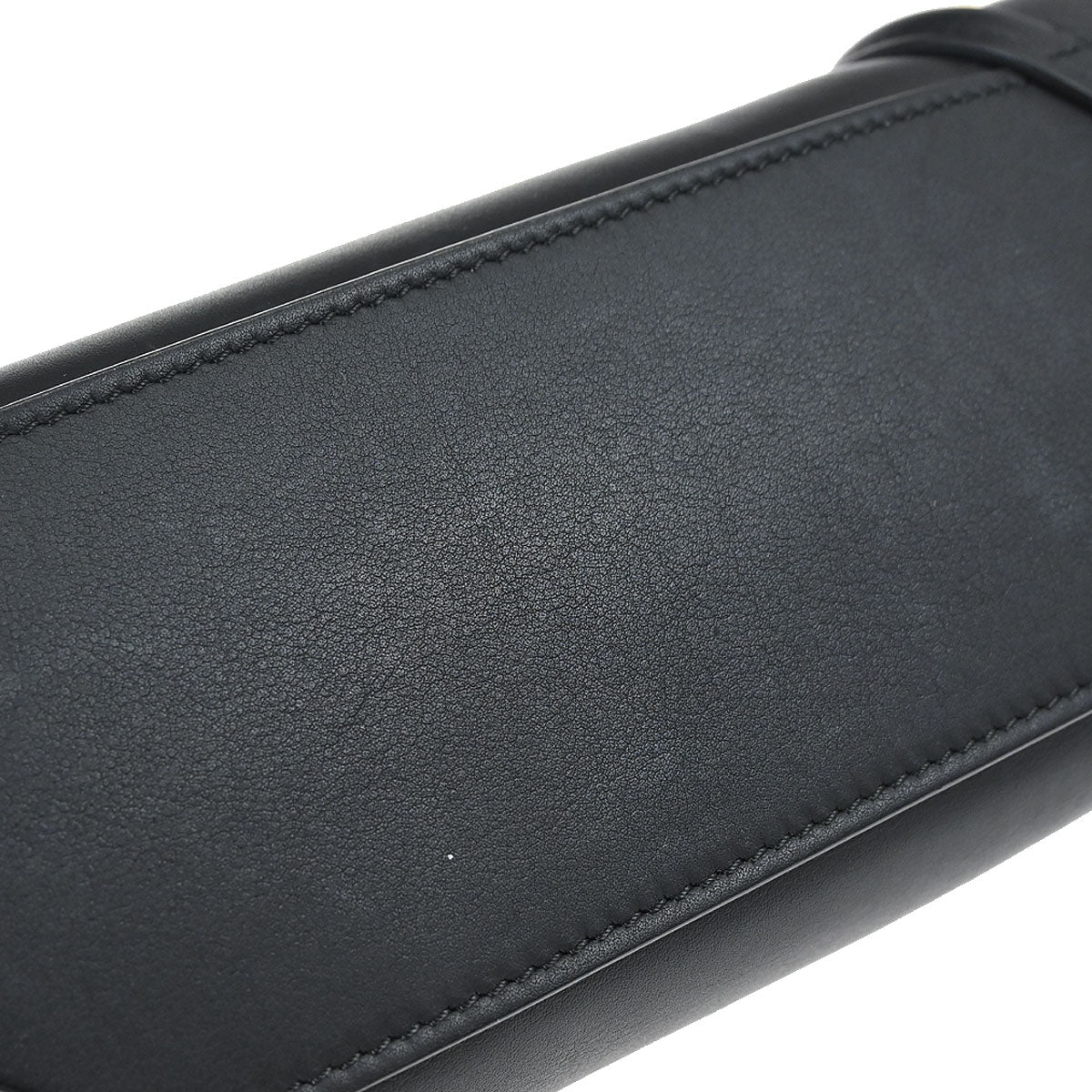 Celine Black Leather Nano Luggage Shoulder Tote Bag - Image 5