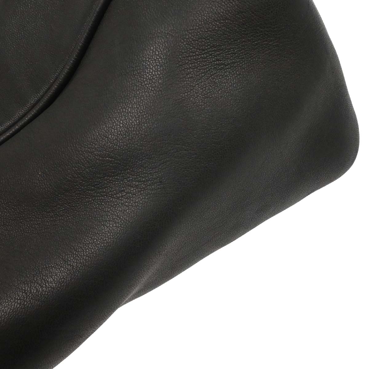 Chanel 2009-2010 Black Lambskin Tote Chain Handbag - Image 8