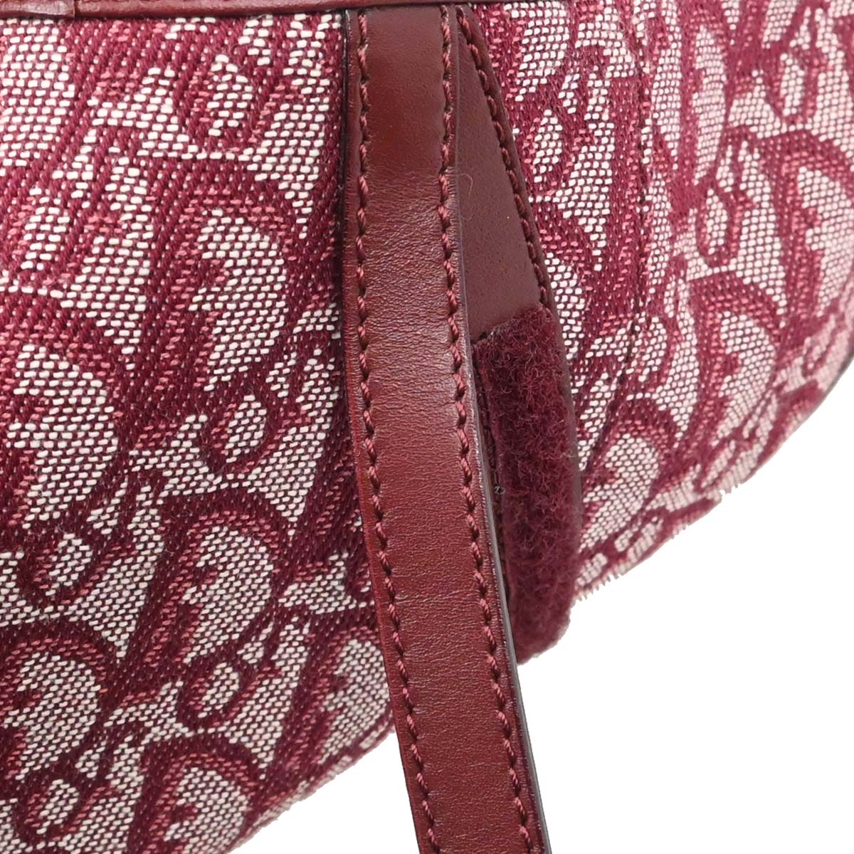Christian Dior Bordeaux Trotter Saddle Handbag - Image 15