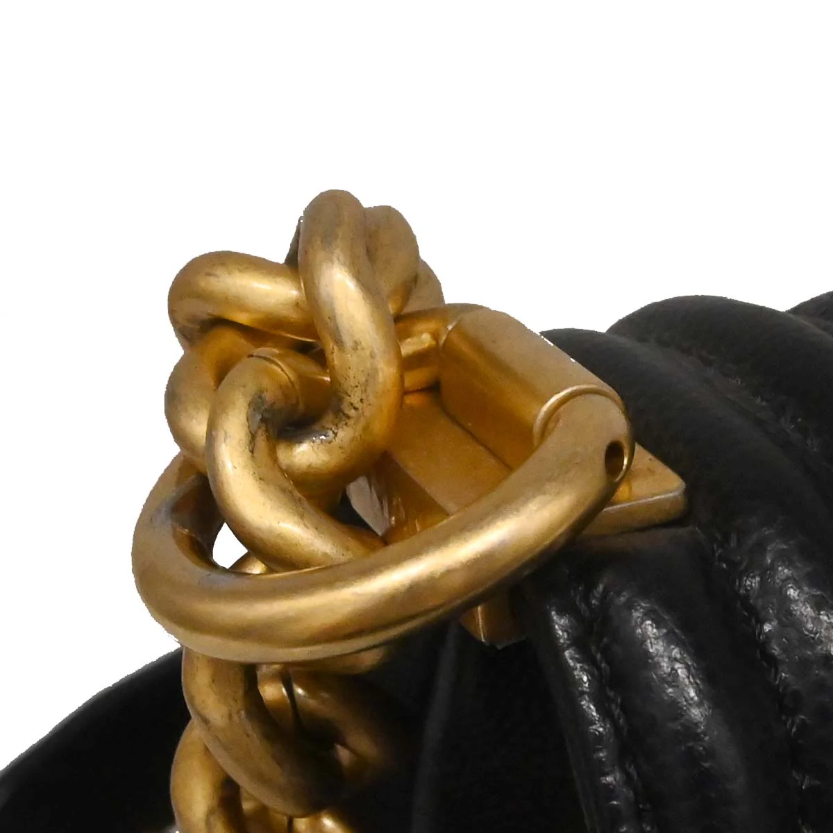 Boy Chanel Black Caviar Small Chain Shoulder Bag - Image 3