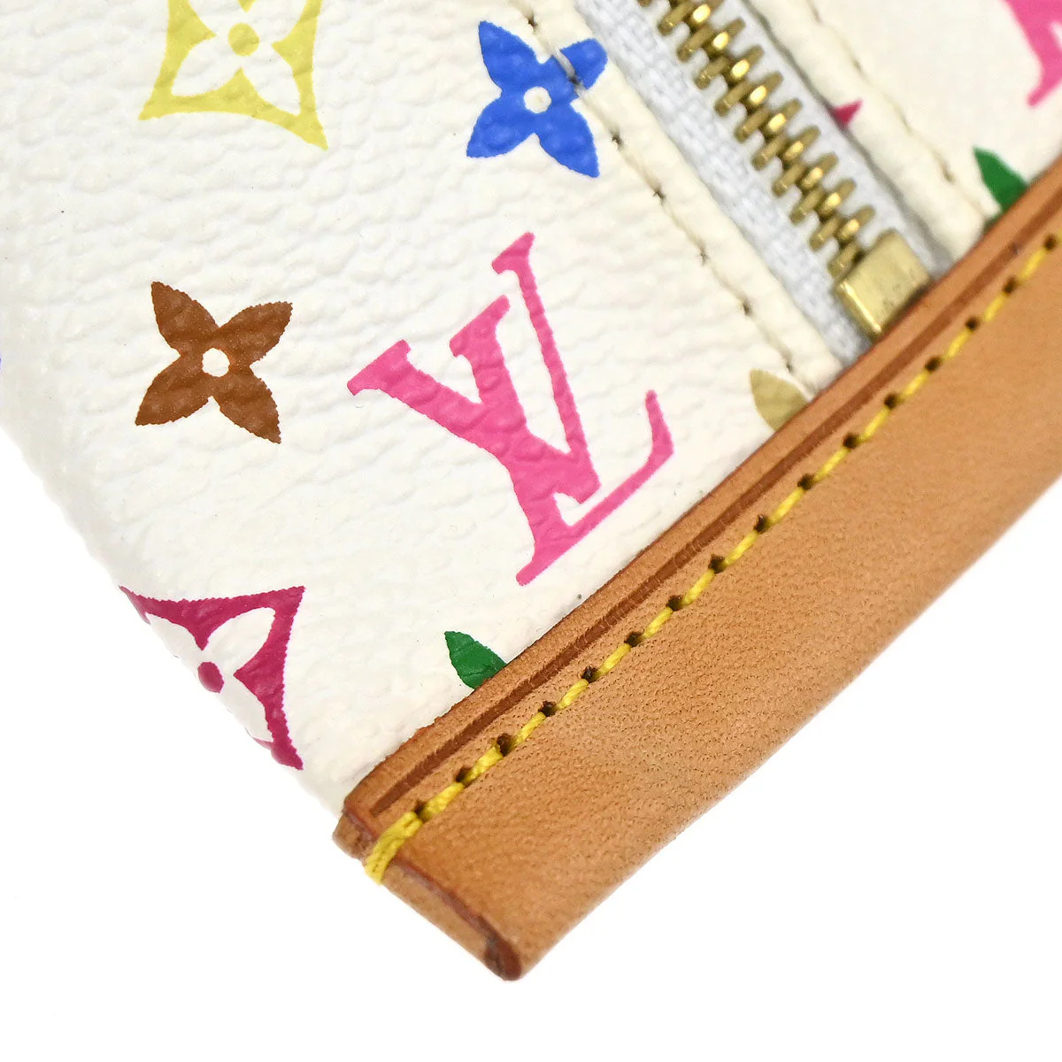 Louis Vuitton Monogram Multicolor Berlingo Key Holder M58028 - Image 9