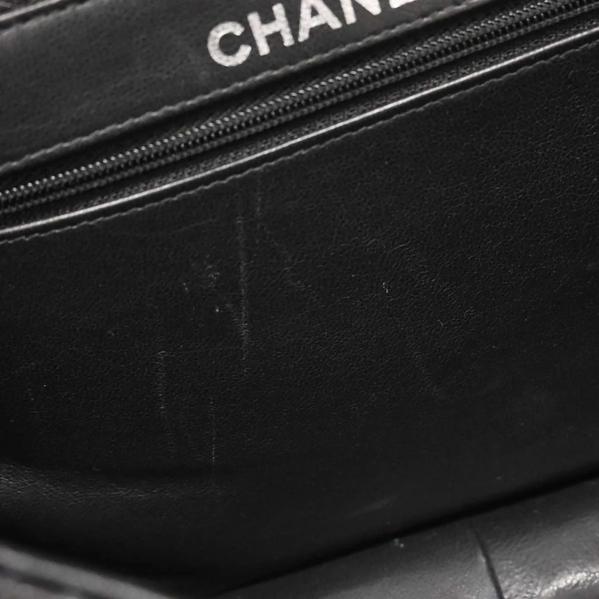 Chanel 1996-1997 Black Caviar Skin Double Sided Flap Medium Handbag - Image 15