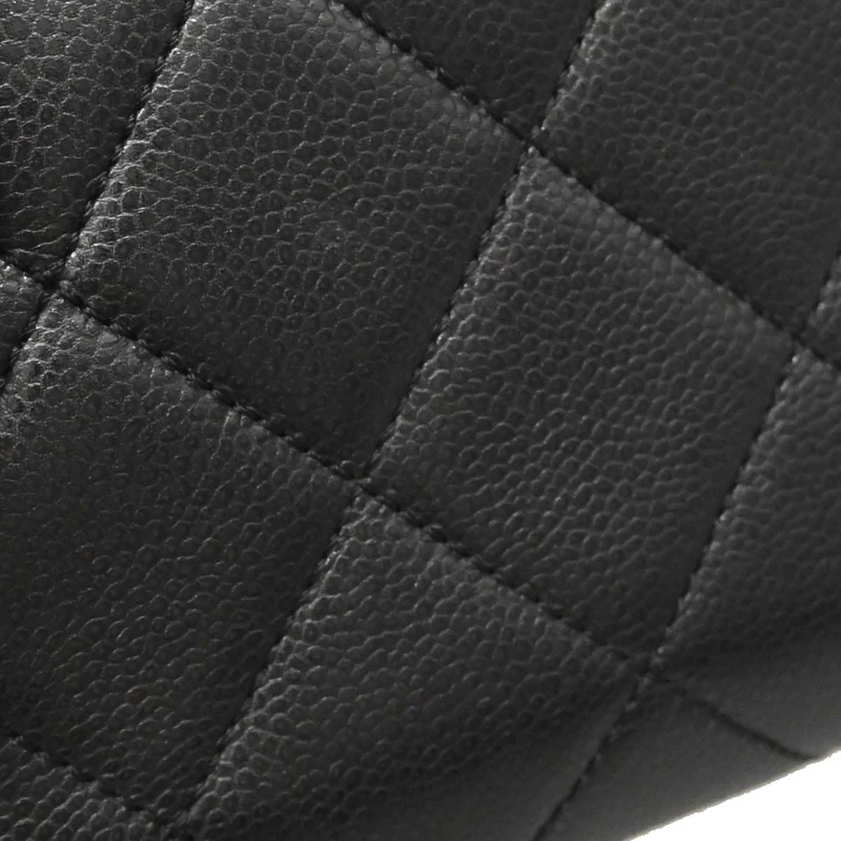 Chanel 2012-2013 Black Caviar Timeless CC Chain Tote Bag - Image 4